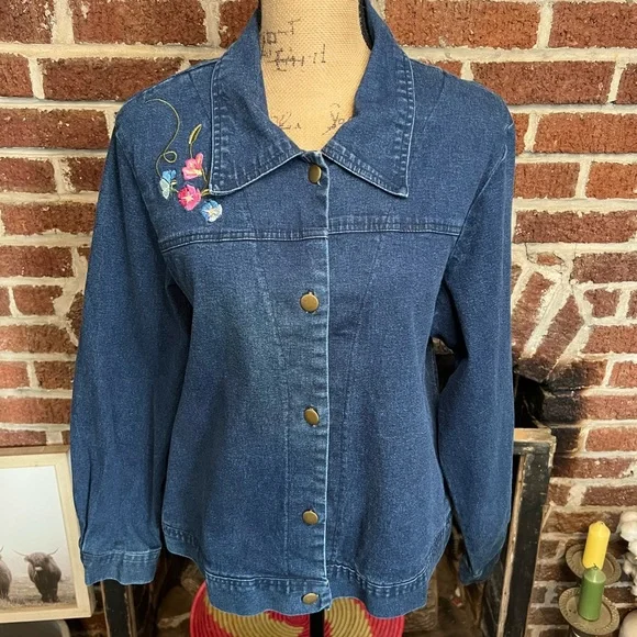 **SOLD** VINTAGE 80's/90's denim chore coat - Picture 1 of 5